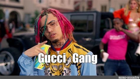 how much did gucci gang make|gucci gang memes.